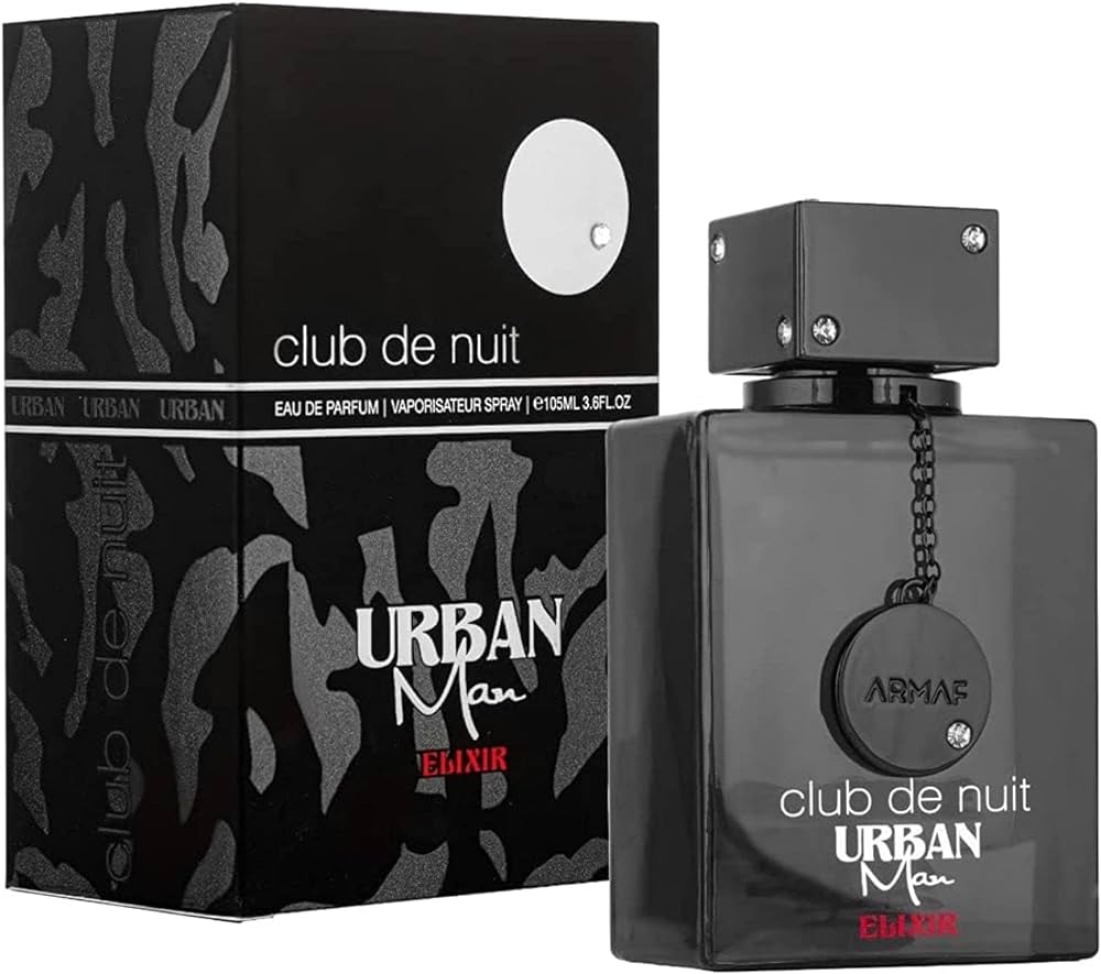 Club de Nuit Urban Elixir -Perfume by Armaf - Eau de Parfum for Men -3.6Fl.oz 105ml