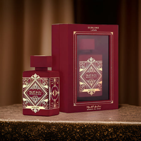 Badee Al Oud Sublime by Lattafa Luxury & Authentic Fragrance - Unisex Eau De Parfum - 3.4Fl Oz / 100ml