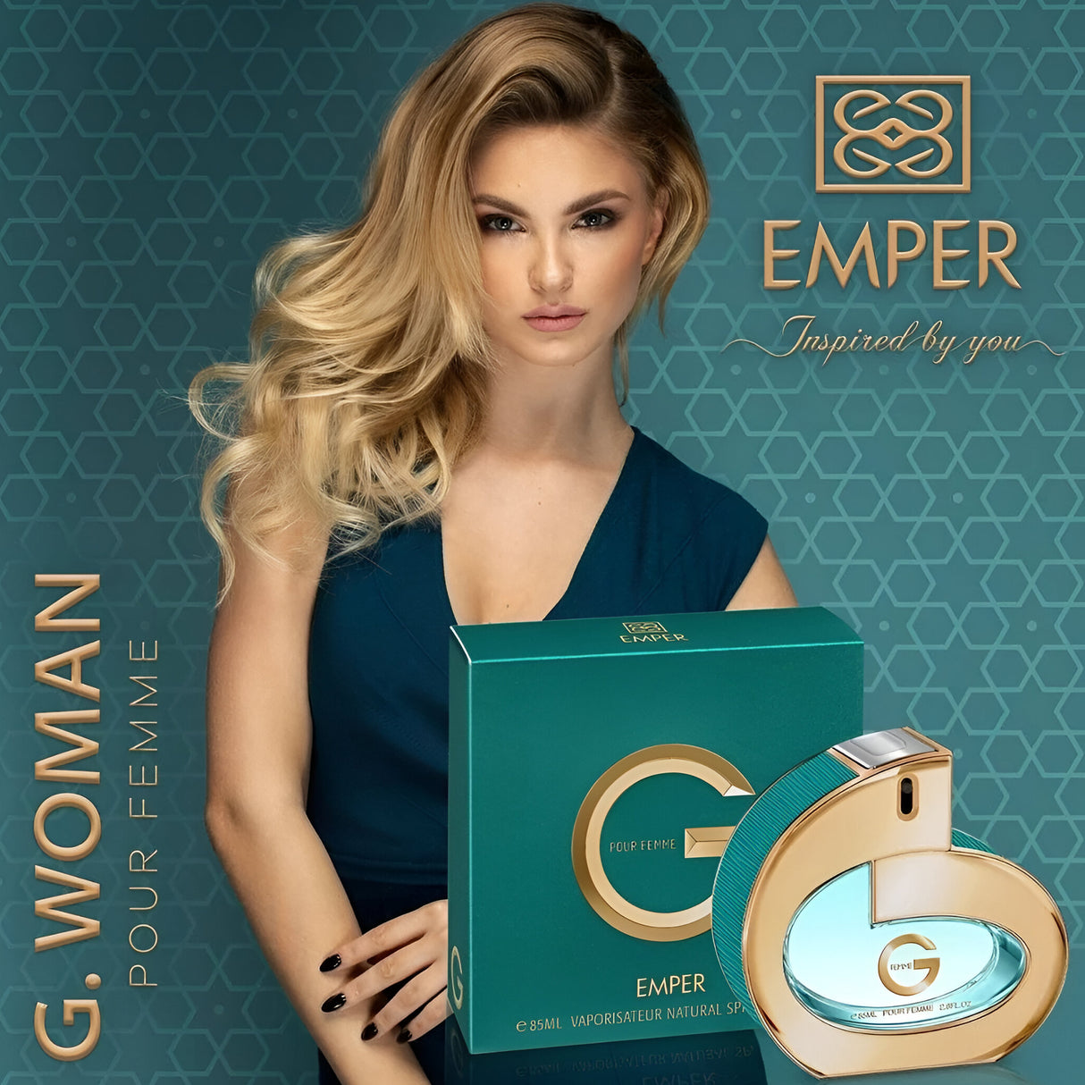 G. Woman by Emper. Eau de Parfum for Women - 85ml / 2.87fl oz.