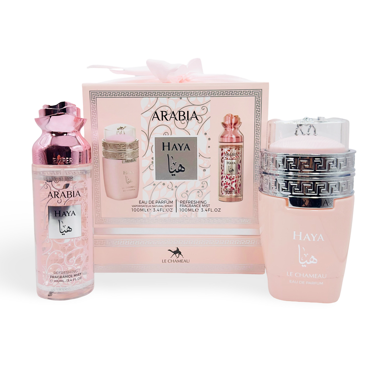 Set Arabia Haya by Le Chameau - EDP & Refreshing Fragrance Mist -100ml