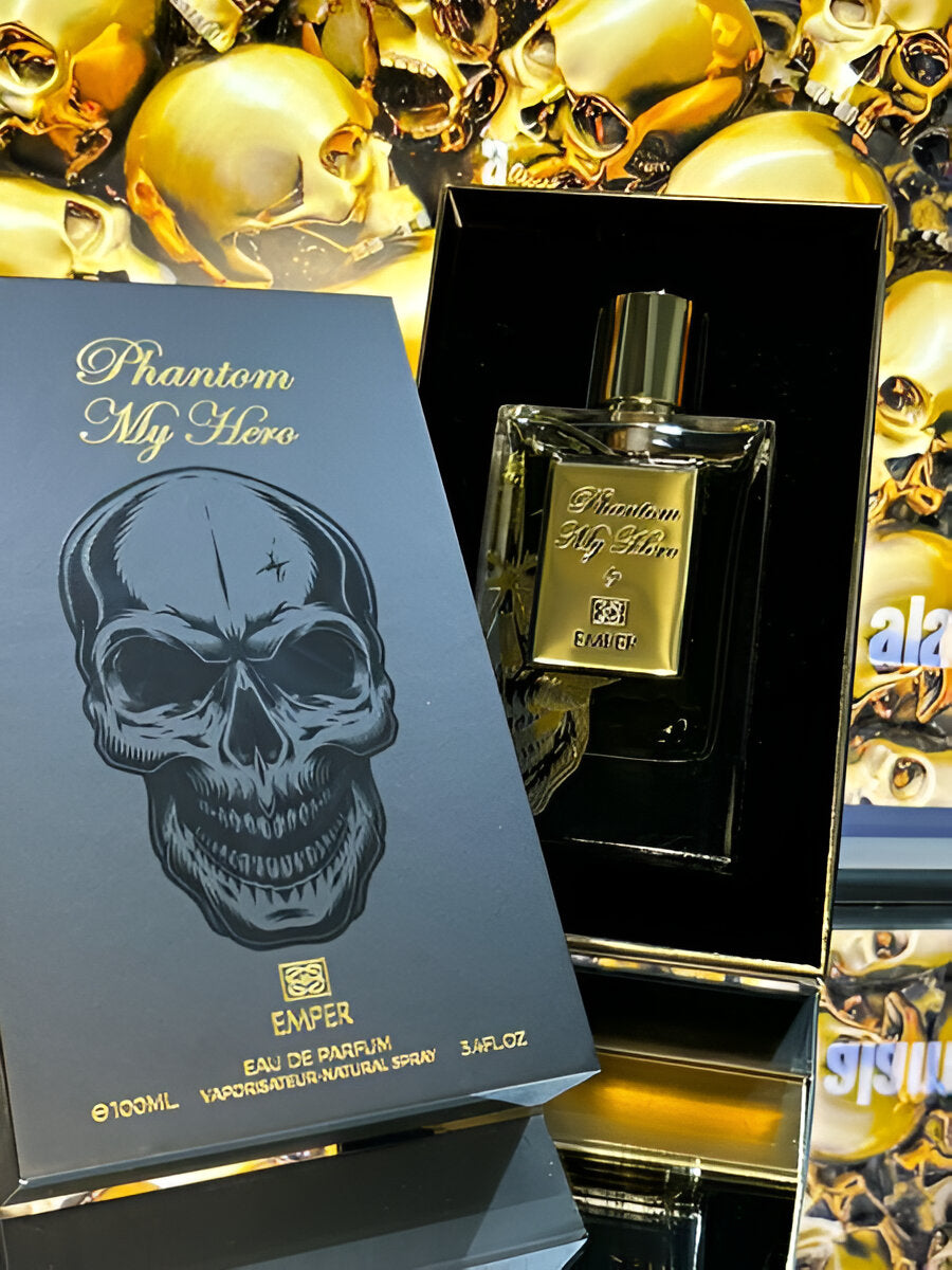 Phantom My Hero by Emper - 3.4 fl oz / 100ml. Unisex Eau de Parfum. Elegant Fragrance.