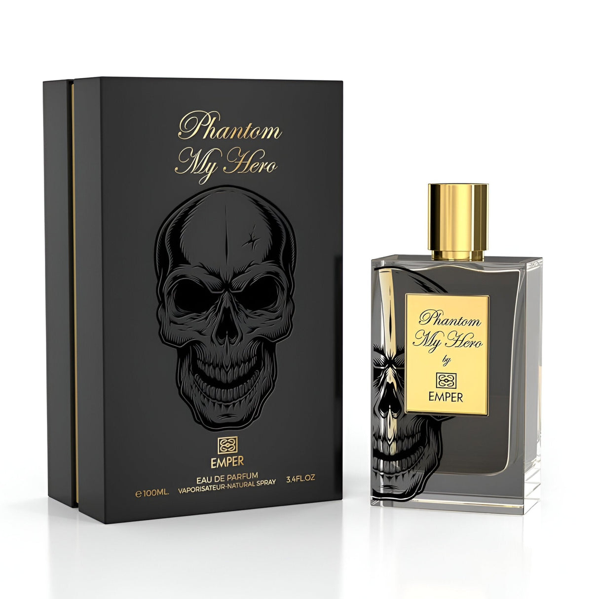 Phantom My Hero by Emper - 3.4 fl oz / 100ml. Unisex Eau de Parfum. Elegant Fragrance.