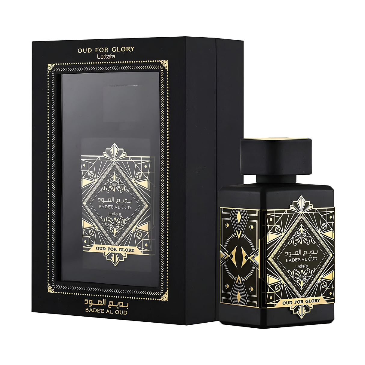 Badee Al Oud for Glory by Lattafa - Luxury & Authentic Fragrance - Unisex Eau De Parfum - 3.4Fl Oz / 100ml