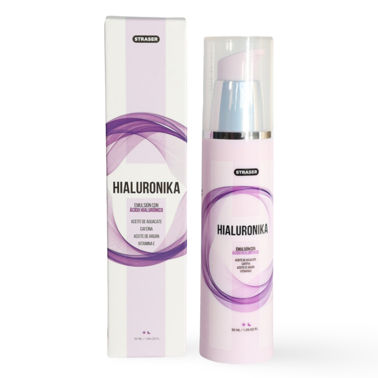 Straser - Hialuronika. Day & Night Anti-aging Facial Emulsion with Hyaluronic Acid - 1.69 Fl. Oz.