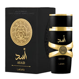 Asad Perfume by Lattafa - Luxury & Authentic Fragrance - Unisex Eau De Parfum - 3.4Fl Oz / 100ml