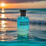 Set of 3 - Ocean Breeze, Shinning City and Intimation by Emper Perfumes - 3.4fl oz / 100ml each (Pack of 3) Eau de Parfum for Women and Men - Fresh Fragrance Bundle