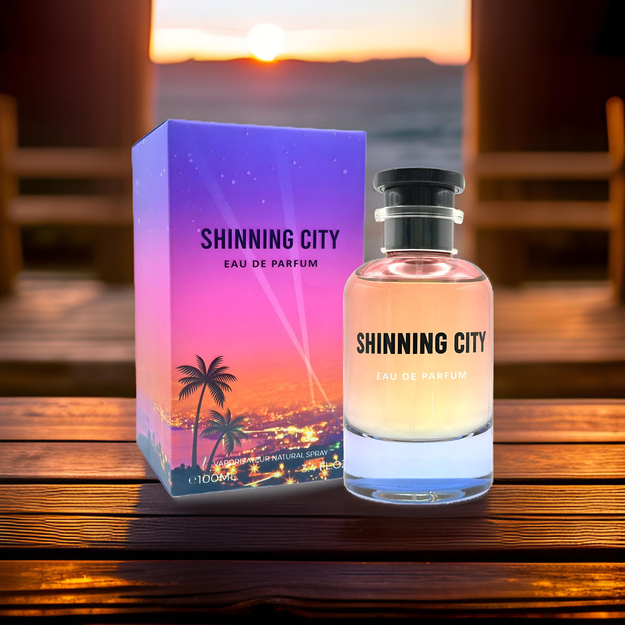 Emper Perfume DUO - Intimation & Shinning City- 3.4fl oz 100ml Each - Unisex Eau de Parfum - Pack of 2 Refreshing and Revitalizing Fragrances.