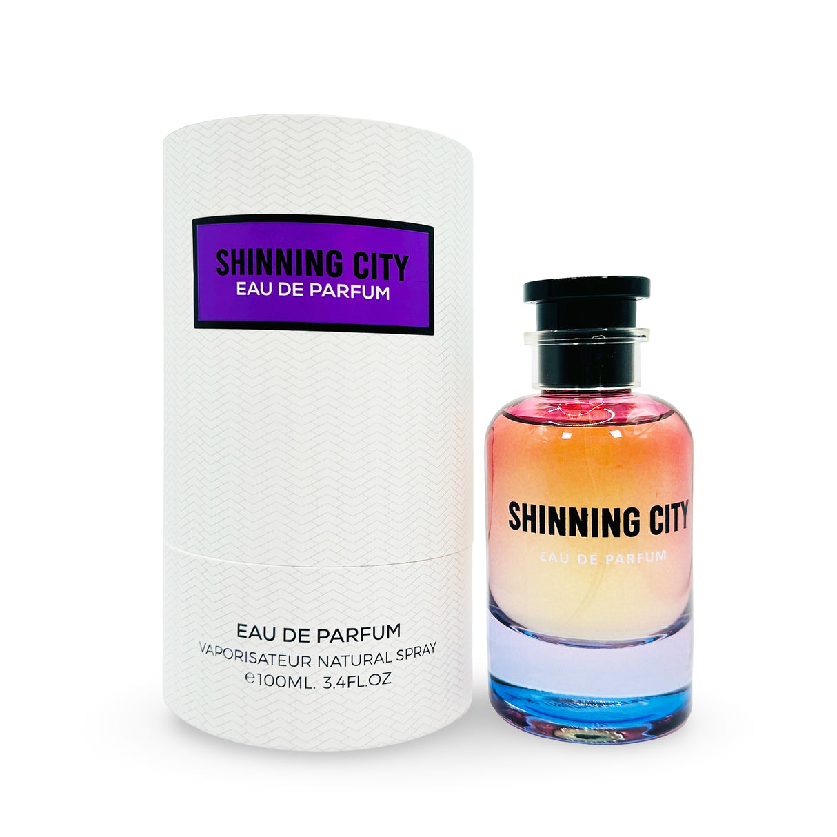 Shinning City by Milestone Emper - Unisex Eau de Parfum 3.4 fl oz / 100ml - Citrus Fragrance.